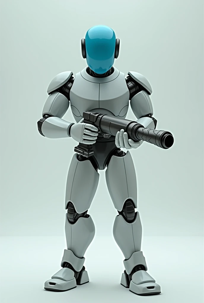 Minium with blue helmet using a rotary hammer 