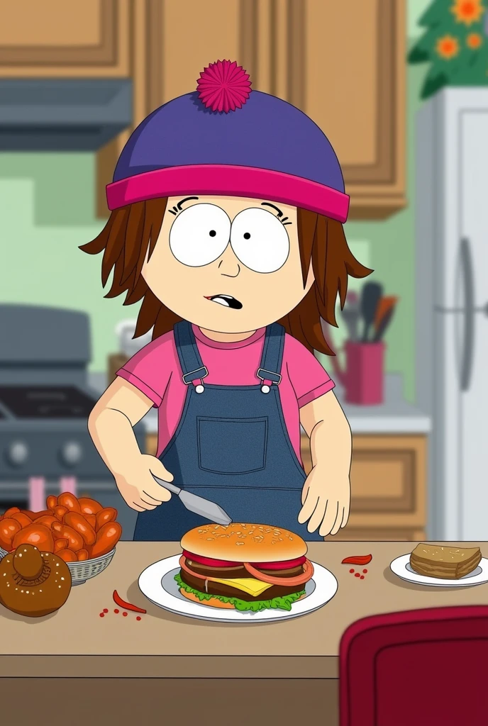Faça o wandy testaburguer do south park