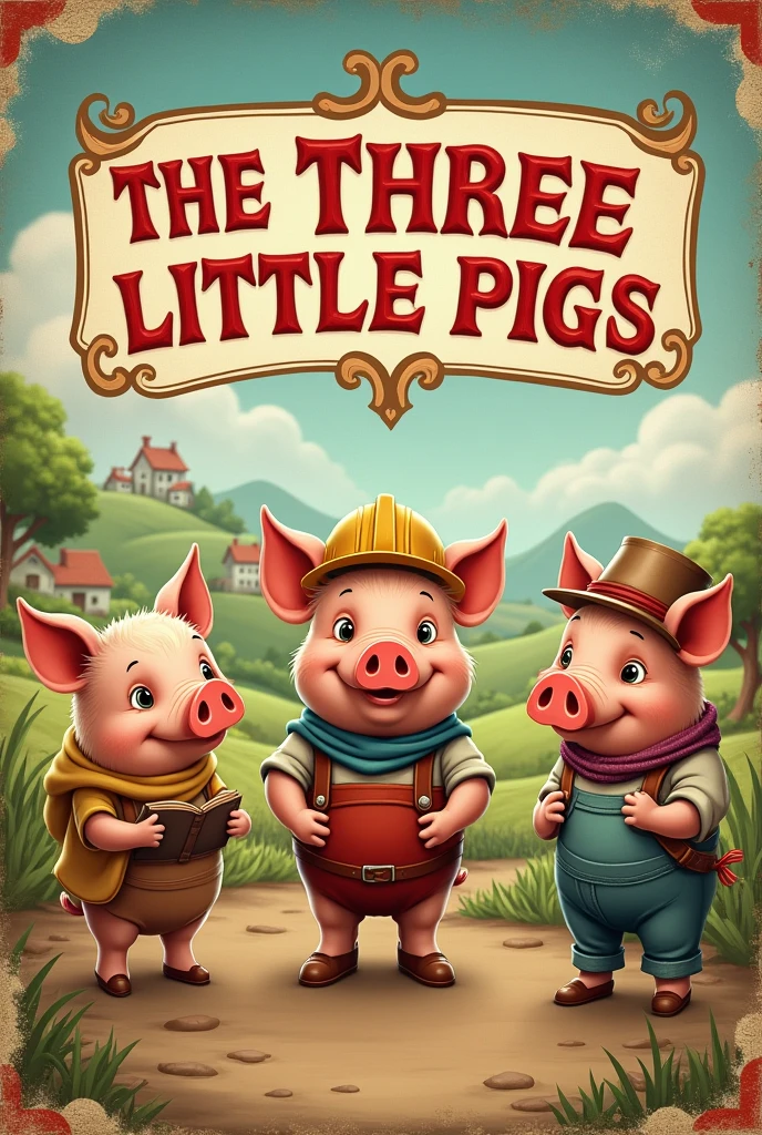 3 little pigs poster
