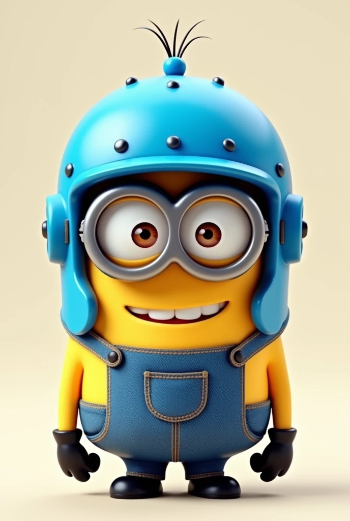 Minion with blue helmet 