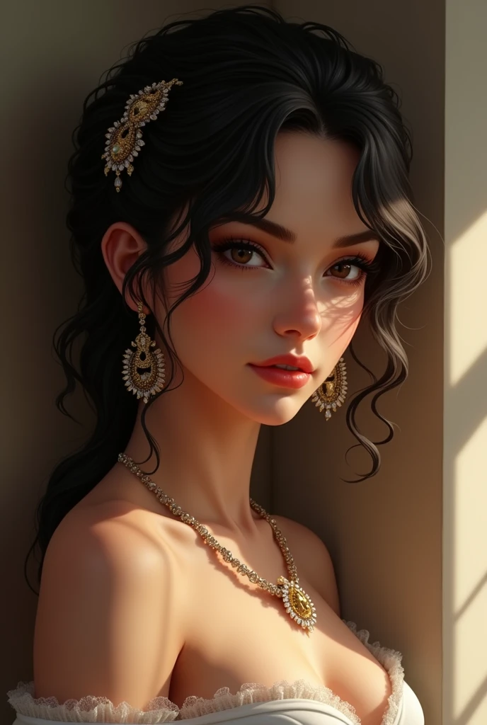 Genere moi une photo sexy d’une jeune femme d’origine slave