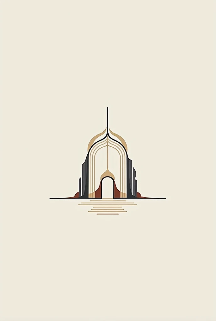 Create an architectural logo for an Instagram page with a title or handle of the phrase “REGENERATE YOUR CENTER”