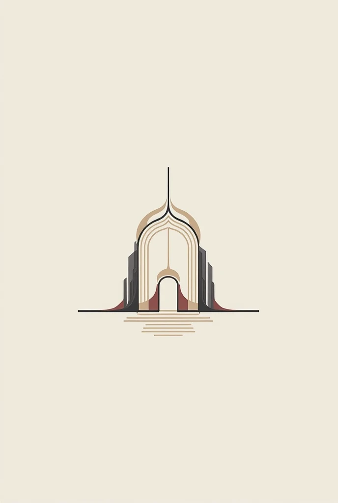 Create an architectural logo for an Instagram page with a title or handle of the phrase “REGENERATE YOUR CENTER”