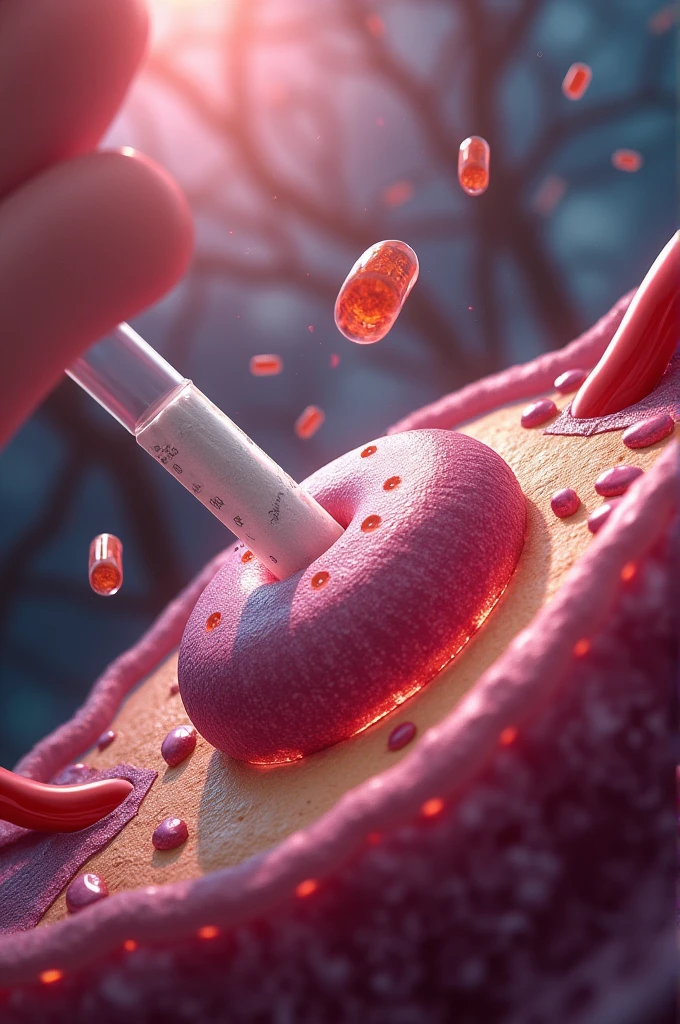 releasing insulin into the bloodstream.