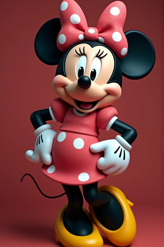 Minnie Mouse showing her vagina and tits