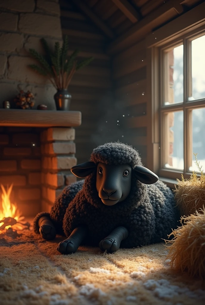 Baa baa black sheep, so soft and so bright,
Bringing us warmth on a cold winter’s night