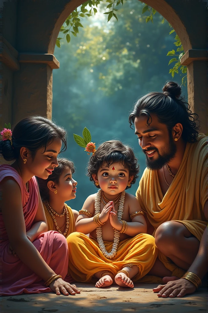 Shri Krishna was born to Devaki and Vasudev, however was brought up by Yashoda and Nanda in Vrindavan. The festival generally falls on the Ashtami Tithi of Krishna Paksha or 8th day of the dark fortnight on the month of Bhadrapad . It is said that lord Krishna was born in Mathura Prison.