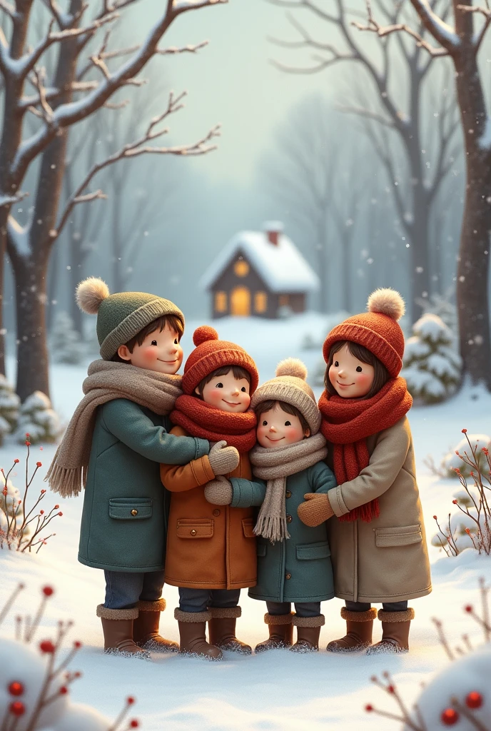 Thank you for all the gifts that you share,
We’ll wrap up in wool, without a care.