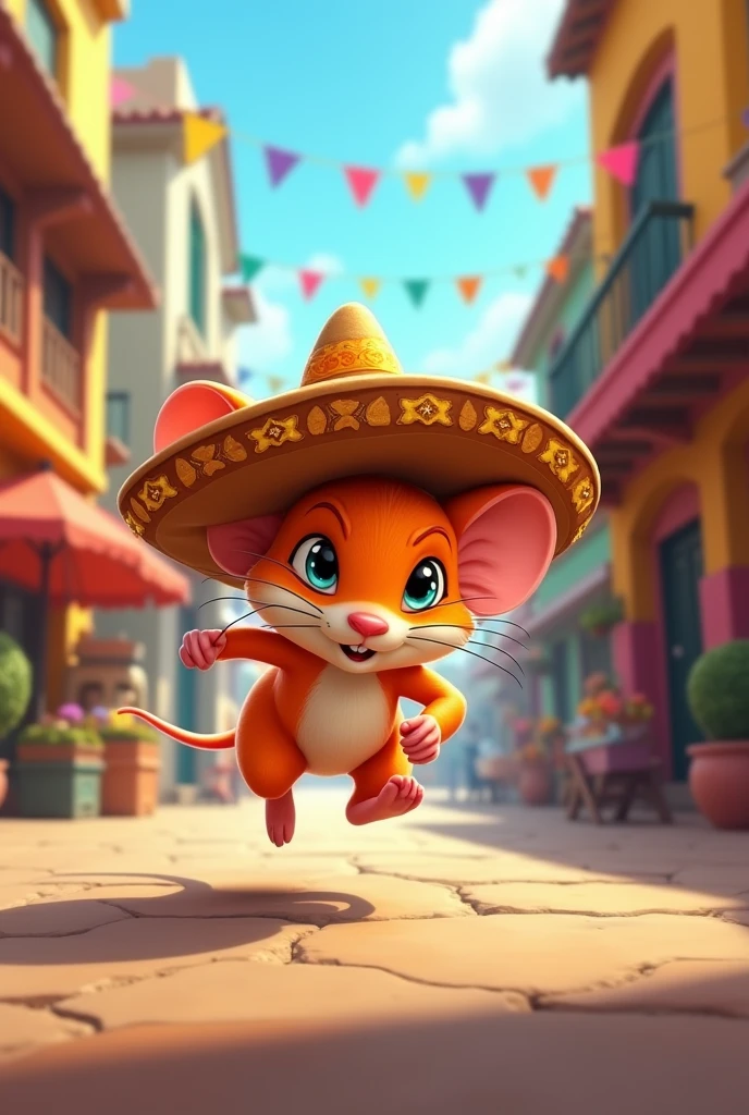 Super fast Mexican mouse using Marvel's mercury steal and he has to be Cartoon