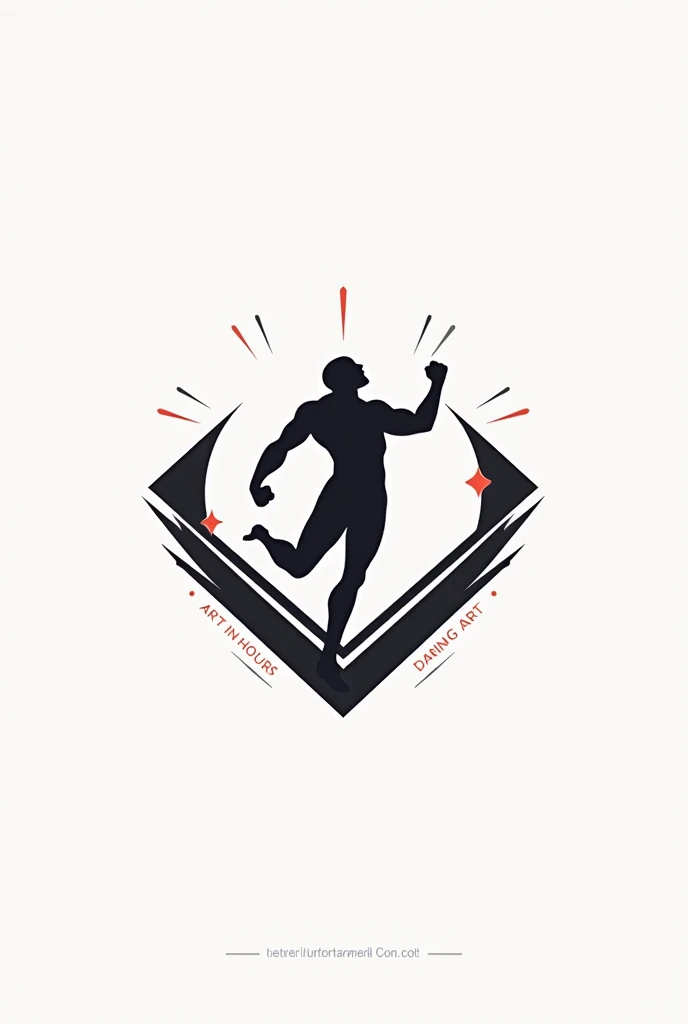 Create a company logo called " art in hours , daring art "