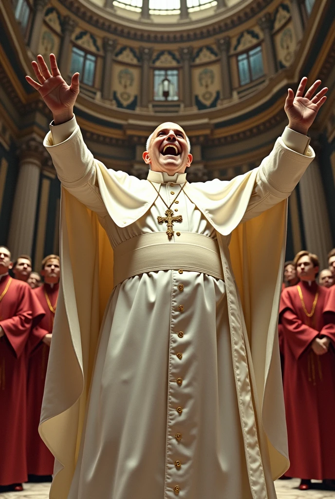 the rapping pope in the vatican