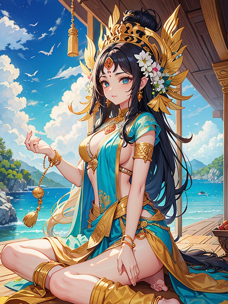 Lord Shiva with parvathi beautiful background