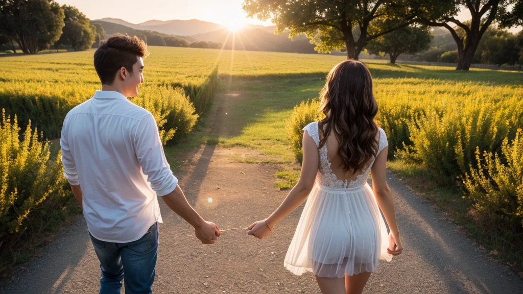With you by my side, it’s a beautiful start,
Everything feels better with sunshine in my heart.