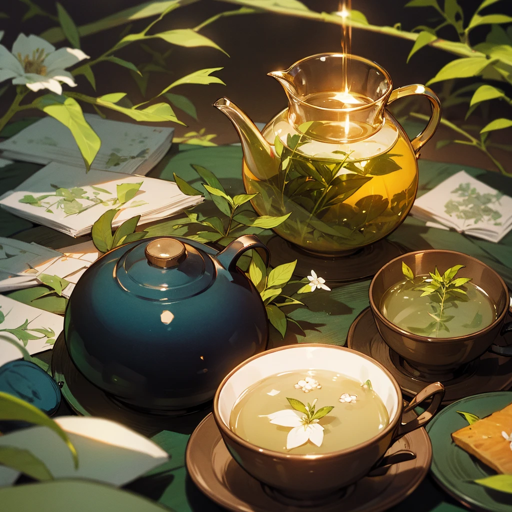 Background only、Herbal tea、Sleep