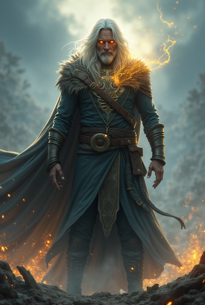On earth, Eirik felt lost and furious, he was a god .However, did not give up.