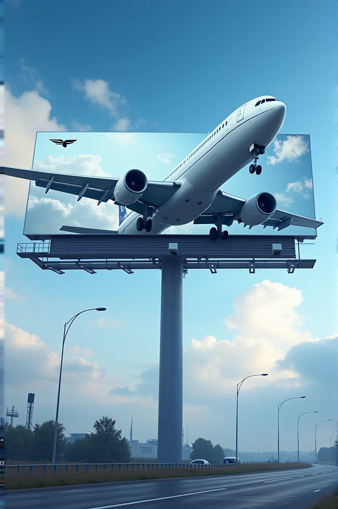 Create a billboard for aviation 