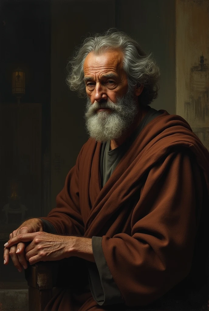 Paul the blind apostle in room 