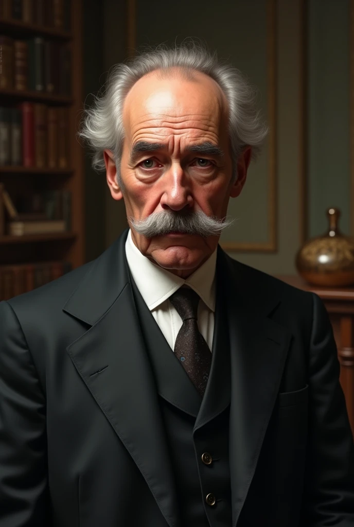 Create an image of chalrs richet as if it were alive