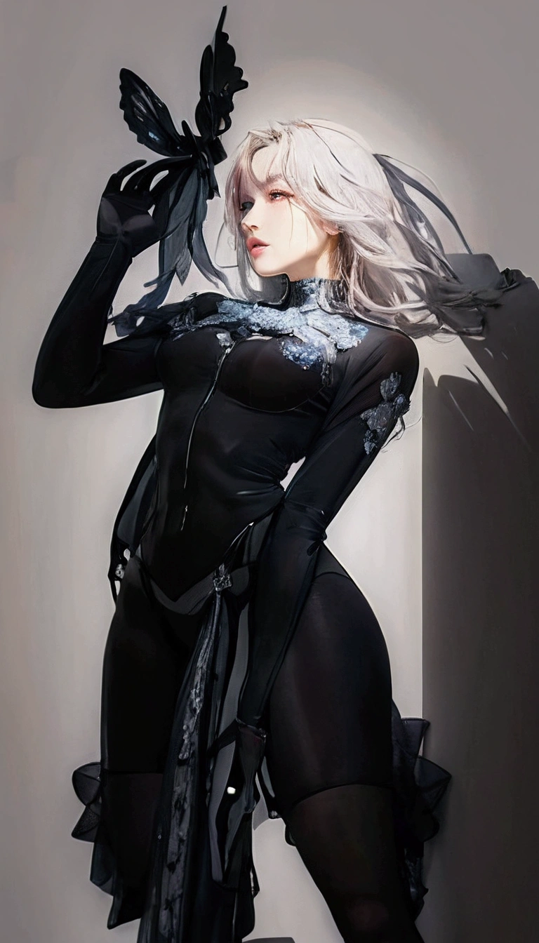 ((Best quality, 8k, Masterpiece : 1.3)), upper bod y, Sharp focus: 1.2, Beautiful woman with perfect figure, Highly detailed facial and skin textur e, Detailed eyes, Double eyelids, Interior view, f erpect lighting, Glowing skin,