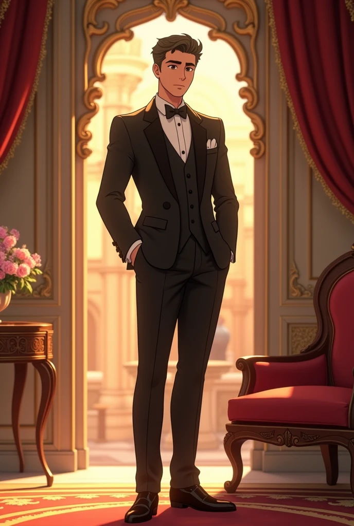 Cinderella Man (men&#39;s version) with elegant suit (ANIMATED VERSION)