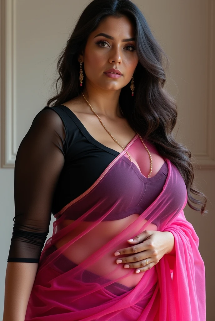 (front focus), (Gorgeous Indian curvy women), A beautiful Indian women (((wearing a maroon kurta))), (((knee length maroon kurta, maroon laces kurta, net sleeve, skinny salwar))), deep neck, Indian outfits, beautiful suit, gorgeous looking, ultra detailed face, red lips, high quality picture, candid picture, ultra detailed face, Indian outfits, Indian traditional, elegant costumes, chubby women, ((good proportion)), seducing, realistic background, sexy pose, women, front focus, closeup,