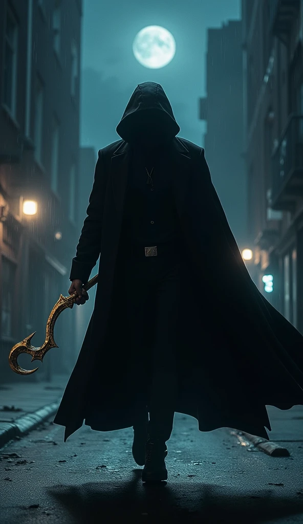 I stalk those who wronged me, my hook hand gleaming in the night, ready to deliver the justice they thought they could escape