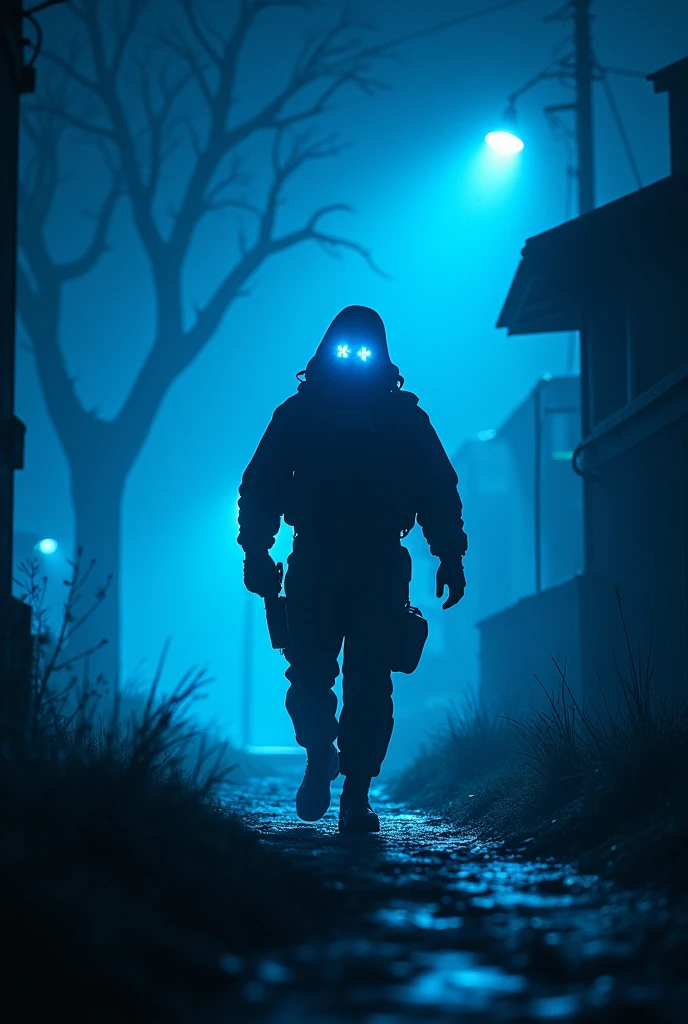 Blue Night Vision