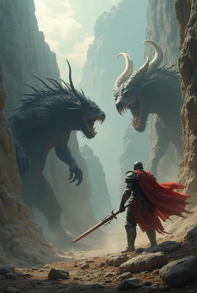 fought creatures and villains