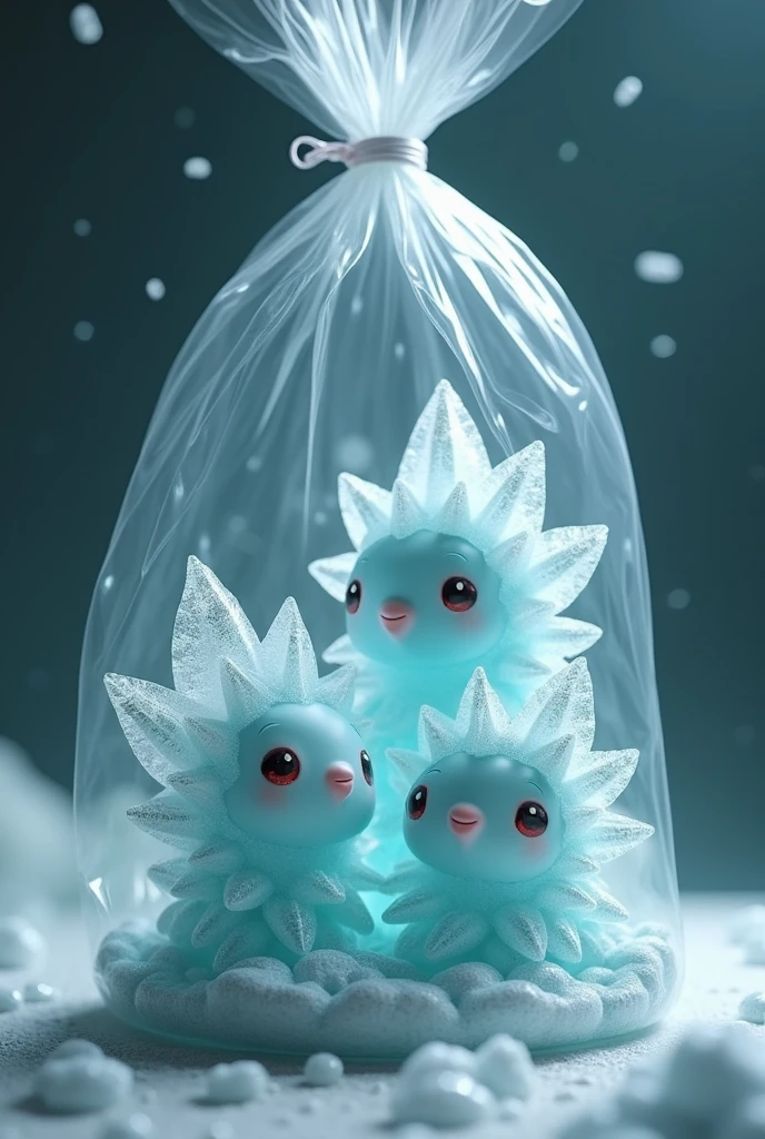 Generates 3 topoyiyos(some ice in a bag)