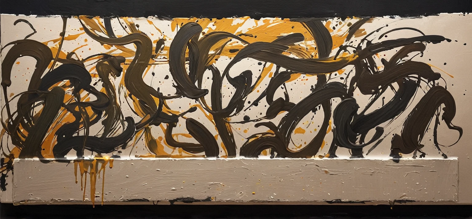 Illustration, Action Painting,