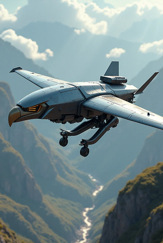A basic eagle drone with low cost But what impressions implemented with artificial intelligence ,made from scratch like a robot and show me your artifacts to make it in autocad