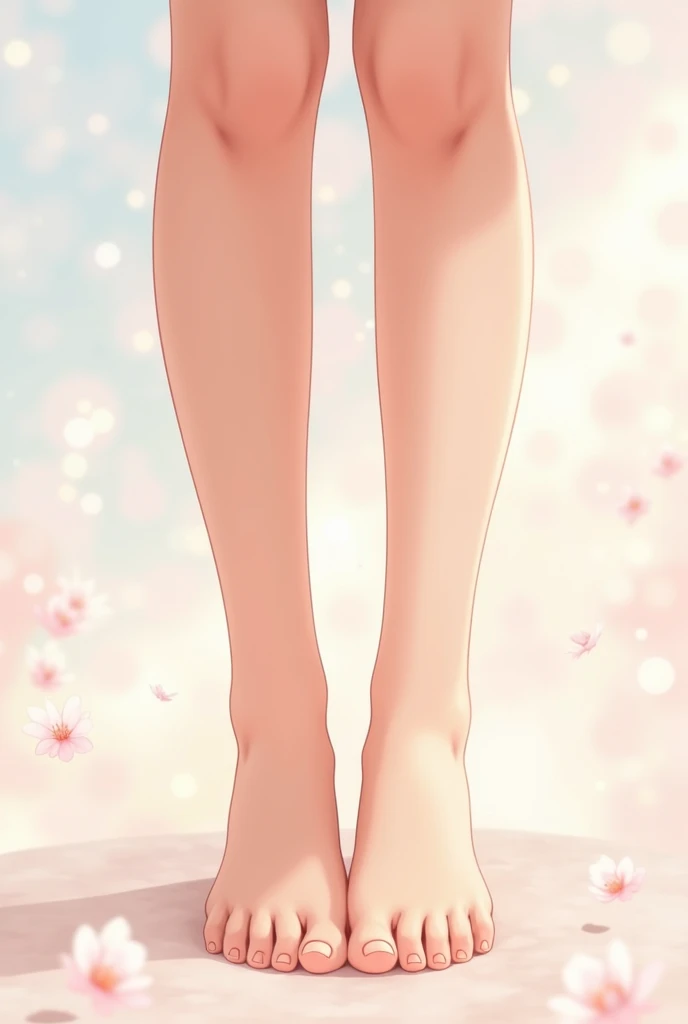 Feet girl anime soles