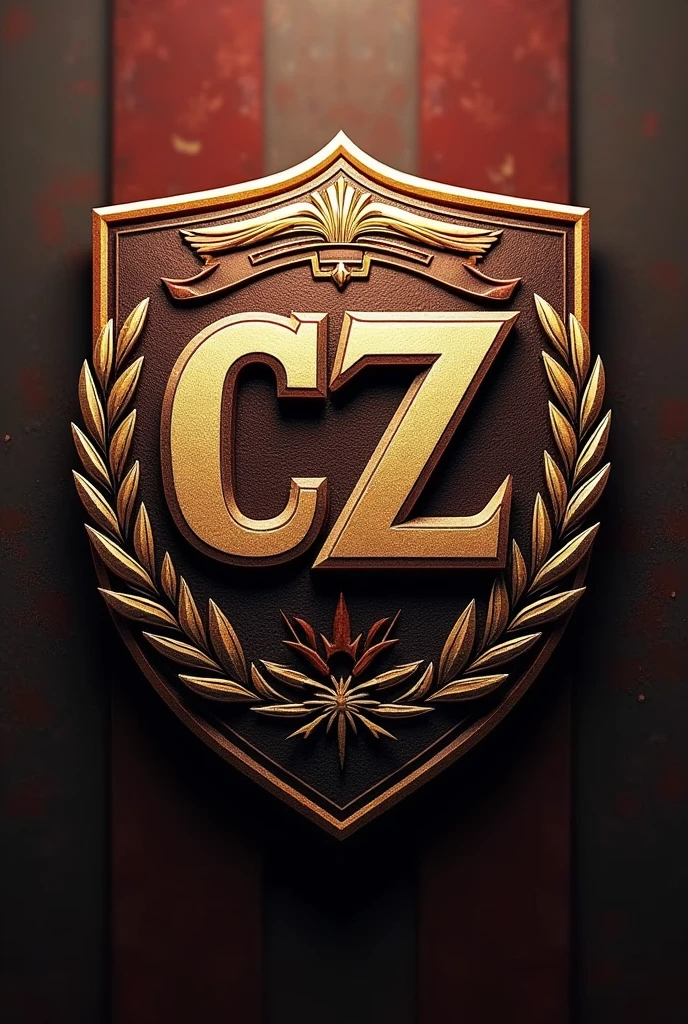 A football team crest that has the letters CZ