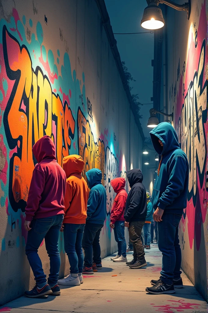 Hoodies graffiti
