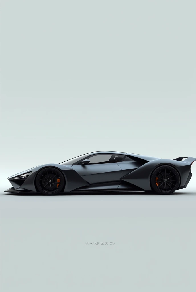 Side view of the car