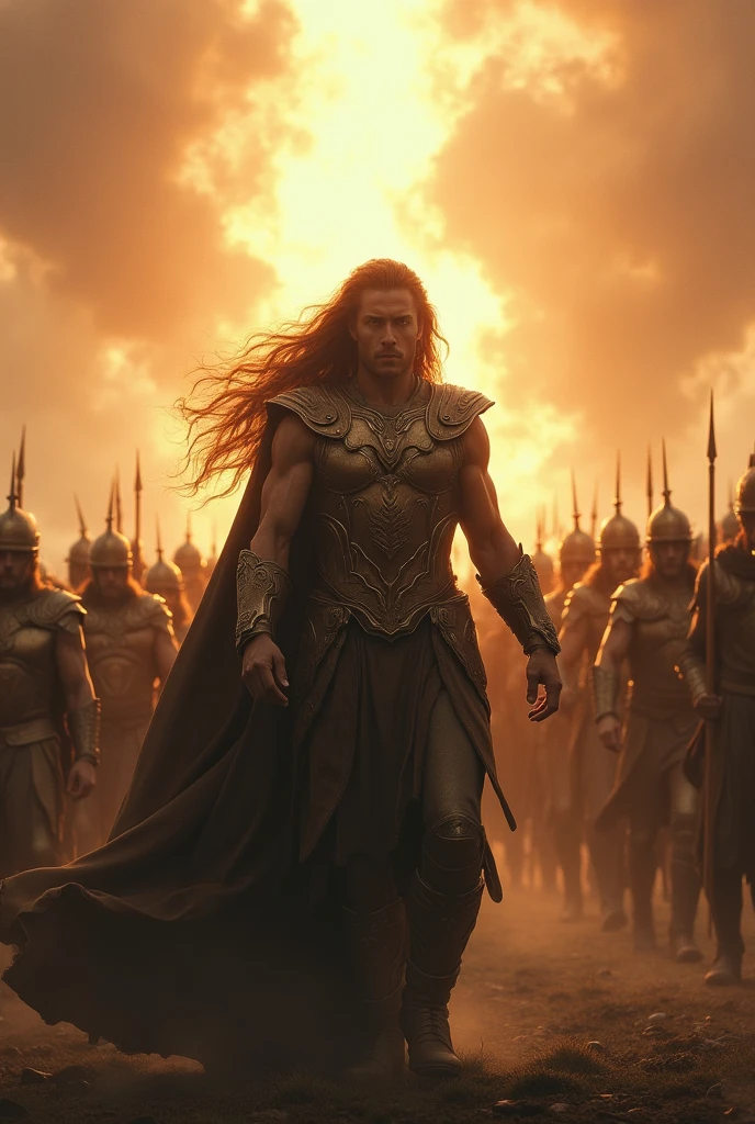 In the .and, Finally, construandó un ejército que lo aandudó a regresar a Asgard siendo un dios.brown hair