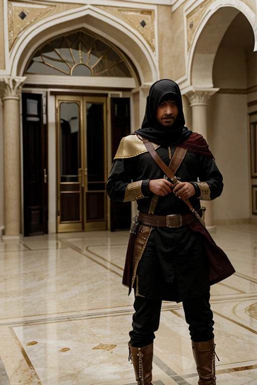 ASSASSIN BASIM FROM AC MIRAGE STEALING FROM WINTER PALACE IN BAGHDAD