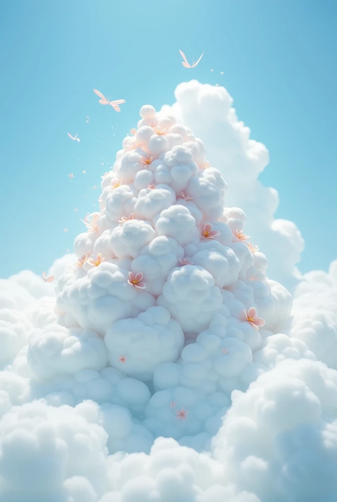 The most beautiful cloud cake in the world
