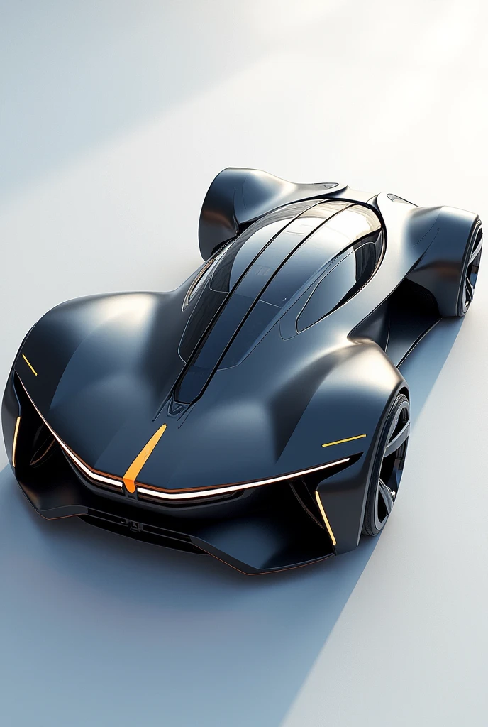 Design plans for a futuristic car called IR1