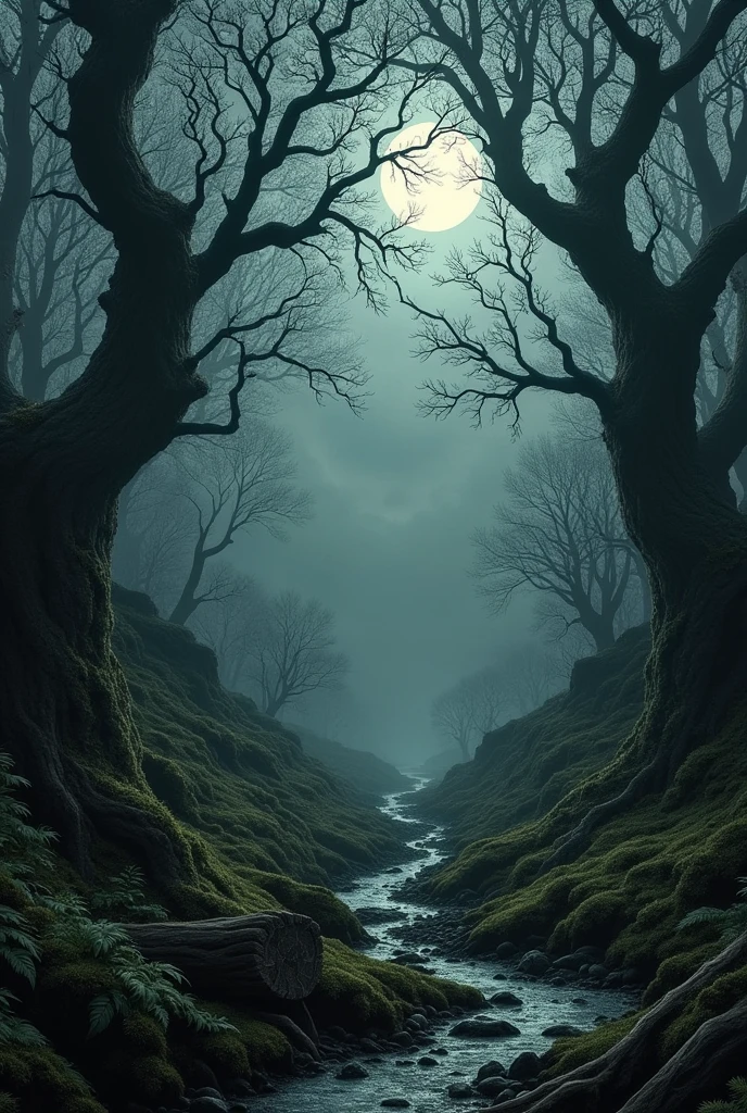 medieval dark forest