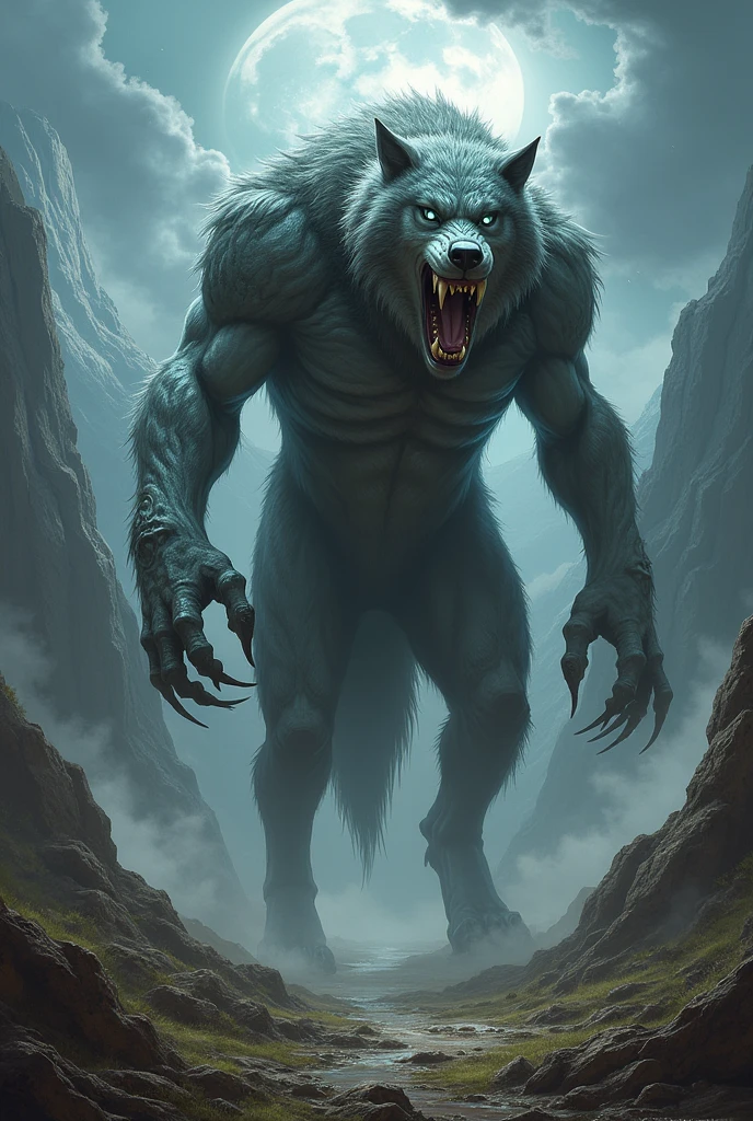A domineering and predatory wolf of a god