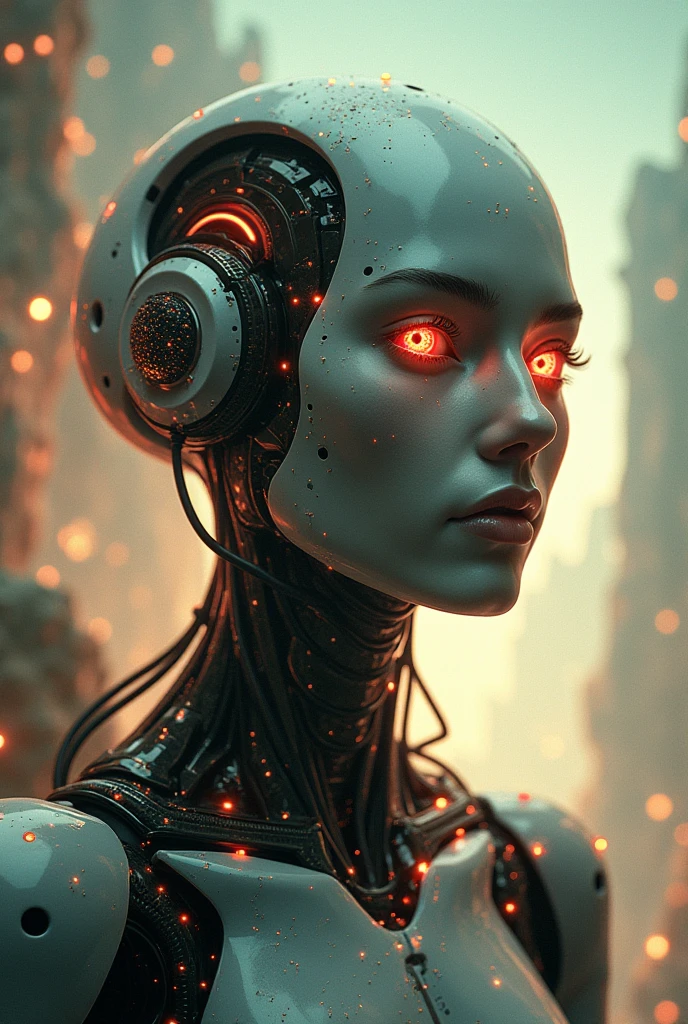 I need you to create half of Pablo Marçal and an artificial intelligence 
