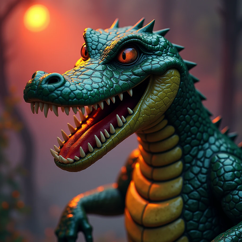 Draw monty gator from five nights at freddys make him look hot