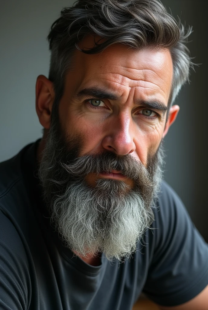 bearded man 
