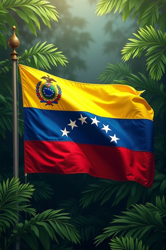 Venezuela's new flag