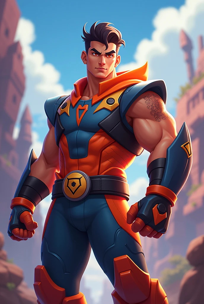 Personagem de brawl stars masculino