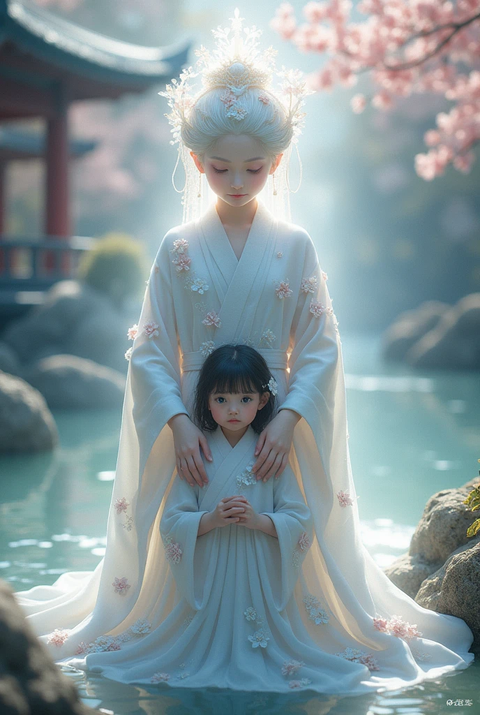 crystal Child Guardian deity kimono Japanese style