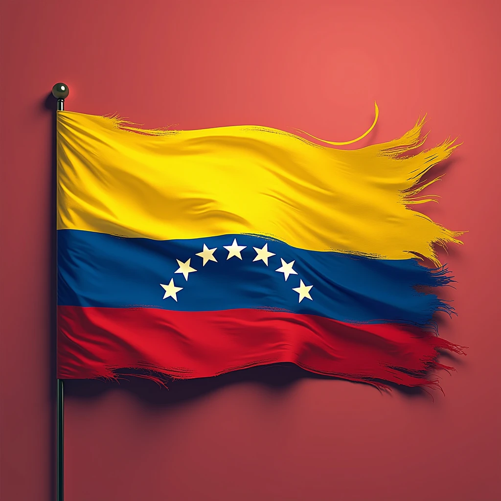 Venezuela flag 2024