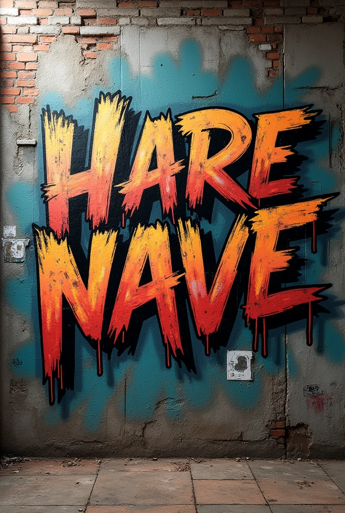 Generate a photo of graffiti with lettering " severely 