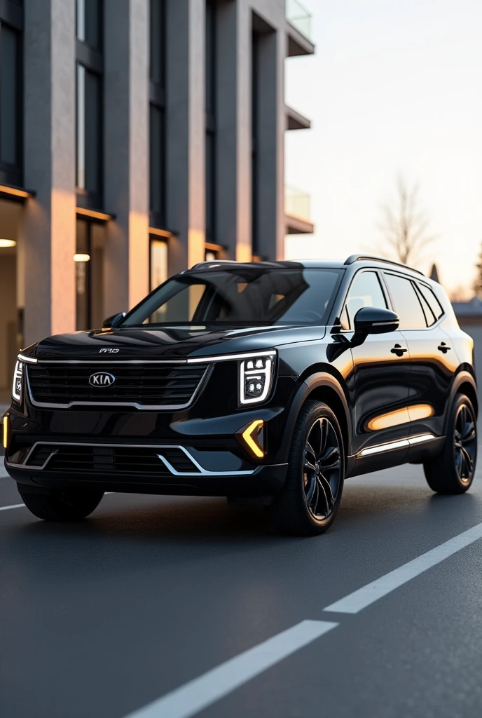Black Kia Seltos 2024